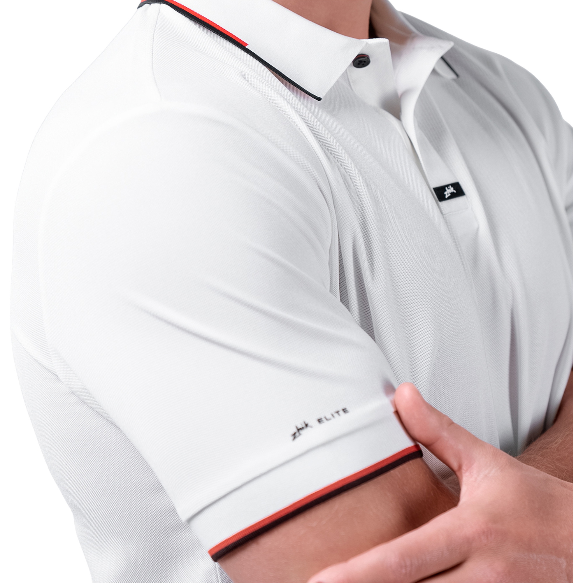 Zhik Mens Elite Active Polo POL-0160-M-WHT - White